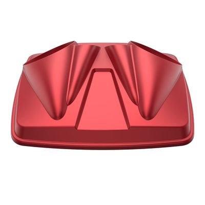 Color-Matched Dual 8'' Speaker Lids for Advanblack/Rushmore style Razor.Chopped & King Tour Trunk Pack Compatible with Harley