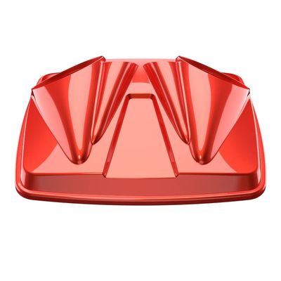 Color-Matched Dual 8'' Speaker Lids for Advanblack/Rushmore style Razor.Chopped & King Tour Trunk Pack Compatible with Harley