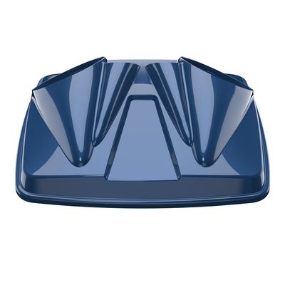 Color-Matched Dual 8'' Speaker Lids for Advanblack/Rushmore style Razor.Chopped & King Tour Trunk Pack Compatible with Harley