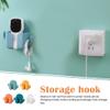 Cabilock 5pcs Wall Mounted Remote Control Box wall Holder wall Smartphone Stand Hanging Phone Storage Holder wall Mount Phone Rack Brackets for Shelves tv Mount No Punching Mobile Stand pp view 3