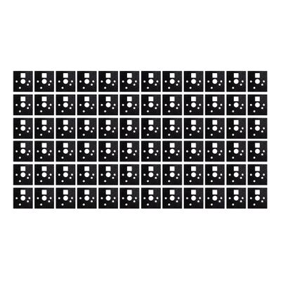 KPREPUBLIC PCB Switch Pad Pads Stickers Foam EVA PE PORON Material for Gasket Improve Sound Quality BM60 BM65 BM68 XD64 BM80 (Switch Pads PE 72 x1)