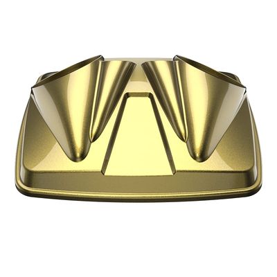 Color-Matched Dual 8'' Speaker Lids for Advanblack/Rushmore style Razor.Chopped & King Tour Trunk Pack Compatible with Harley