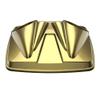 Color-Matched Dual 8'' Speaker Lids for Advanblack/Rushmore style Razor.Chopped & King Tour Trunk Pack Compatible with Harley view 1