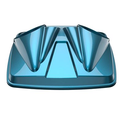 Color-Matched Dual 8'' Speaker Lids for Advanblack/Rushmore style Razor.Chopped & King Tour Trunk Pack Compatible with Harley