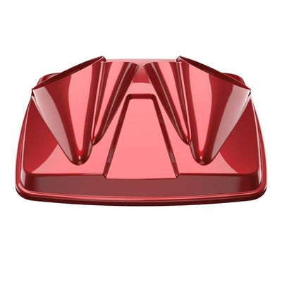 Color-Matched Dual 8'' Speaker Lids for Advanblack/Rushmore style Razor.Chopped & King Tour Trunk Pack Compatible with Harley