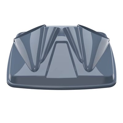Color-Matched Dual 8'' Speaker Lids for Advanblack/Rushmore style Razor.Chopped & King Tour Trunk Pack Compatible with Harley