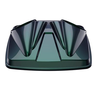 Color-Matched Dual 8'' Speaker Lids for Advanblack/Rushmore style Razor.Chopped & King Tour Trunk Pack Compatible with Harley