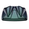Color-Matched Dual 8'' Speaker Lids for Advanblack/Rushmore style Razor.Chopped & King Tour Trunk Pack Compatible with Harley view 1