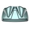 Color-Matched Dual 8'' Speaker Lids for Advanblack/Rushmore style Razor.Chopped & King Tour Trunk Pack Compatible with Harley view 1