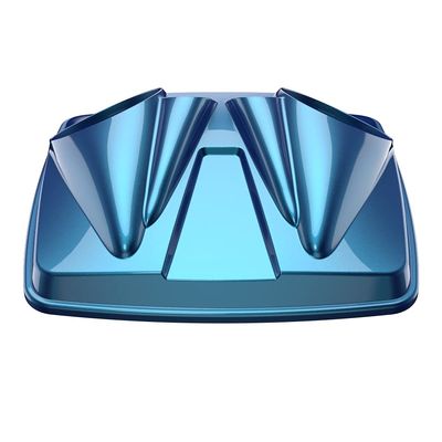 Color-Matched Dual 8'' Speaker Lids for Advanblack/Rushmore style Razor.Chopped & King Tour Trunk Pack Compatible with Harley