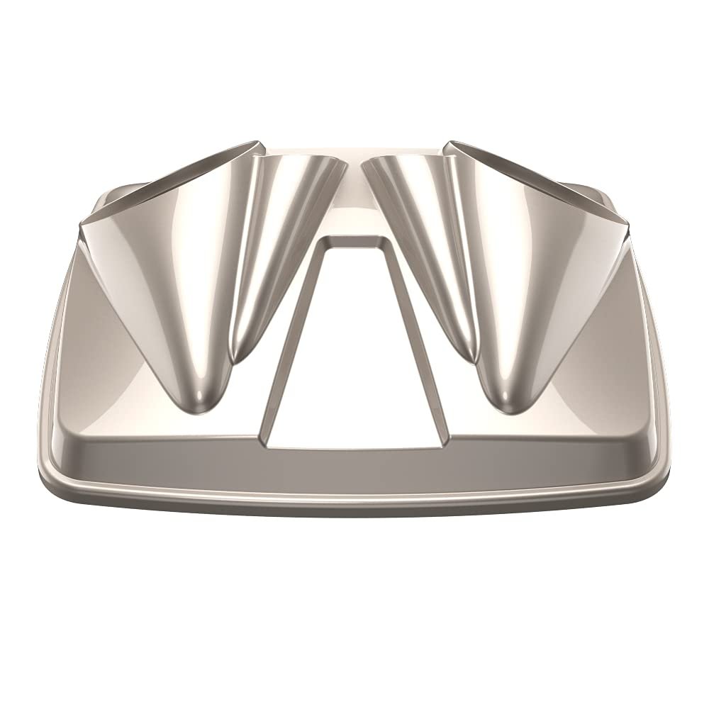 Color-Matched Dual 8'' Speaker Lids for Advanblack/Rushmore style Razor.Chopped & King Tour Trunk Pack Compatible with Harley