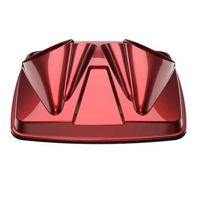 Color-Matched Dual 8'' Speaker Lids for Advanblack/Rushmore style Razor.Chopped & King Tour Trunk Pack Compatible with Harley