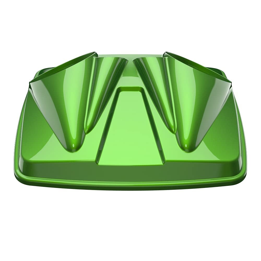 Color-Matched Dual 8'' Speaker Lids for Advanblack/Rushmore style Razor.Chopped & King Tour Trunk Pack Compatible with Harley