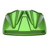 Color-Matched Dual 8'' Speaker Lids for Advanblack/Rushmore style Razor.Chopped & King Tour Trunk Pack Compatible with Harley view 1