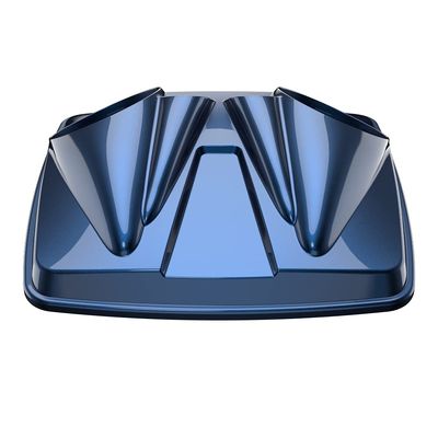 Color-Matched Dual 8'' Speaker Lids for Advanblack/Rushmore style Razor.Chopped & King Tour Trunk Pack Compatible with Harley