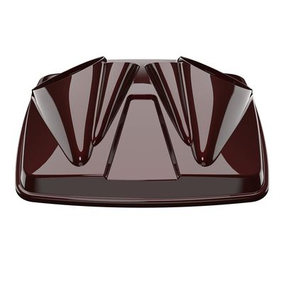 Color-Matched Dual 8'' Speaker Lids for Advanblack/Rushmore style Razor.Chopped & King Tour Trunk Pack Compatible with Harley