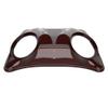 Color-Matched Dual 8'' Speaker Lids for Advanblack/Rushmore style Razor.Chopped & King Tour Trunk Pack Compatible with Harley view 2