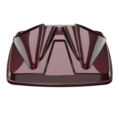 Color-Matched Dual 8'' Speaker Lids for Advanblack/Rushmore style Razor.Chopped & King Tour Trunk Pack Compatible with Harley
