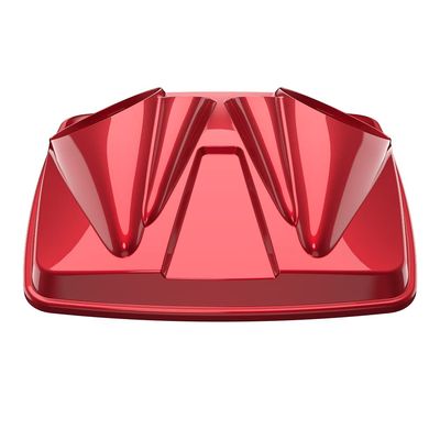 Color-Matched Dual 8'' Speaker Lids for Advanblack/Rushmore style Razor.Chopped & King Tour Trunk Pack Compatible with Harley