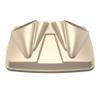 Color-Matched Dual 8'' Speaker Lids for Advanblack/Rushmore style Razor.Chopped & King Tour Trunk Pack Compatible with Harley view 1