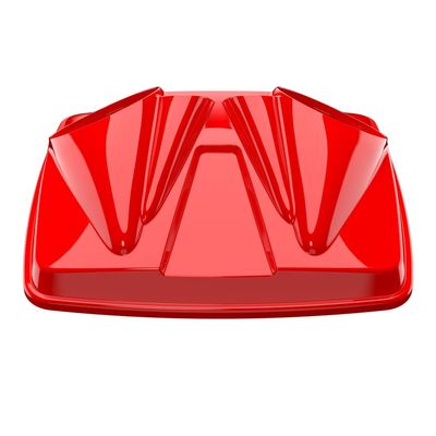 Color-Matched Dual 8'' Speaker Lids for Advanblack/Rushmore style Razor.Chopped & King Tour Trunk Pack Compatible with Harley