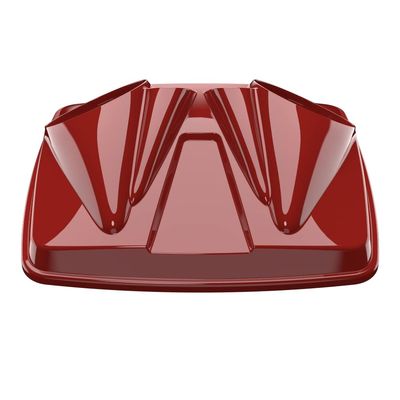 Color-Matched Dual 8'' Speaker Lids for Advanblack/Rushmore style Razor.Chopped & King Tour Trunk Pack Compatible with Harley