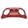Color-Matched Dual 8'' Speaker Lids for Advanblack/Rushmore style Razor.Chopped & King Tour Trunk Pack Compatible with Harley view 2