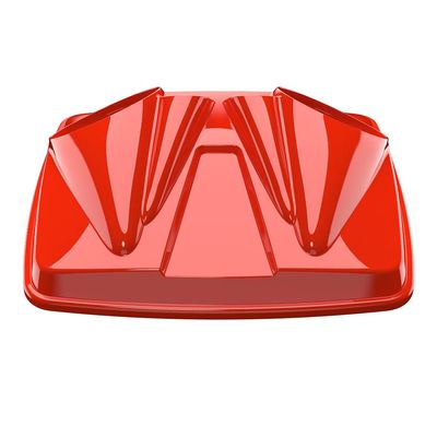 Color-Matched Dual 8'' Speaker Lids for Advanblack/Rushmore style Razor.Chopped & King Tour Trunk Pack Compatible with Harley