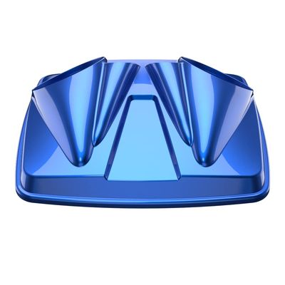 Color-Matched Dual 8'' Speaker Lids for Advanblack/Rushmore style Razor.Chopped & King Tour Trunk Pack Compatible with Harley