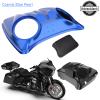 Color-Matched Dual 8'' Speaker Lids for Advanblack/Rushmore style Razor.Chopped & King Tour Trunk Pack Compatible with Harley view 4