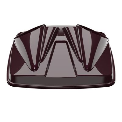 Color-Matched Dual 8'' Speaker Lids for Advanblack/Rushmore style Razor.Chopped & King Tour Trunk Pack Compatible with Harley