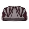 Color-Matched Dual 8'' Speaker Lids for Advanblack/Rushmore style Razor.Chopped & King Tour Trunk Pack Compatible with Harley view 1
