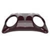 Color-Matched Dual 8'' Speaker Lids for Advanblack/Rushmore style Razor.Chopped & King Tour Trunk Pack Compatible with Harley view 2