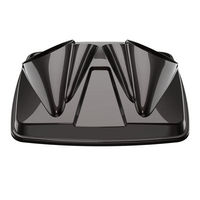 Color-Matched Dual 8'' Speaker Lids for Advanblack/Rushmore style Razor.Chopped & King Tour Trunk Pack Compatible with Harley