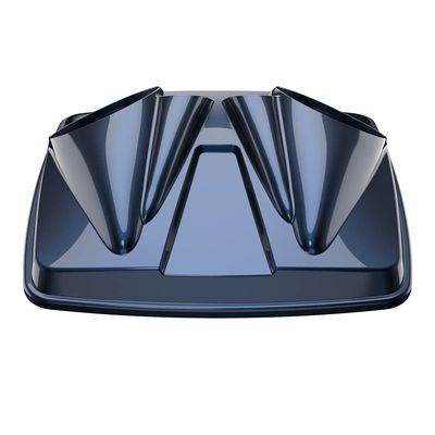 Color-Matched Dual 8'' Speaker Lids for Advanblack/Rushmore style Razor.Chopped & King Tour Trunk Pack Compatible with Harley