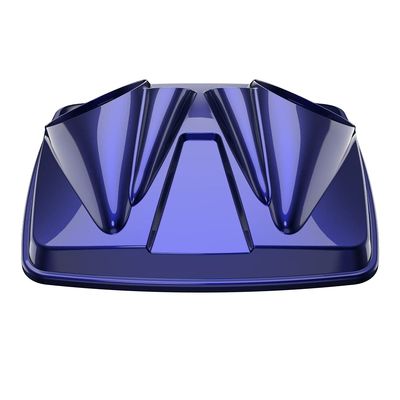 Color-Matched Dual 8'' Speaker Lids for Advanblack/Rushmore style Razor.Chopped & King Tour Trunk Pack Compatible with Harley