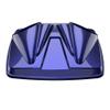 Color-Matched Dual 8'' Speaker Lids for Advanblack/Rushmore style Razor.Chopped & King Tour Trunk Pack Compatible with Harley view 1