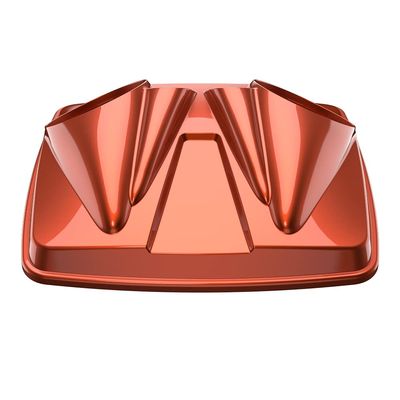 Color-Matched Dual 8'' Speaker Lids for Advanblack/Rushmore style Razor.Chopped & King Tour Trunk Pack Compatible with Harley