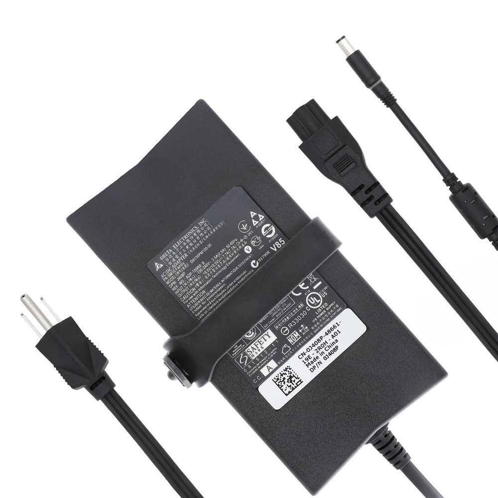 150W Charger for Dell Laptop Power: 7.7A Adapter Compatible for Precision Alienware M14 M14x R1 R2 M15x M17x R1 R3 R4 Latitude E5510 E6420 Vostro 360 Inspiron 15R 17R Precision M90 M4400 XPS 15 17