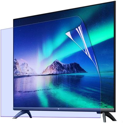 Wzglod 65 Inch Matte Anti-Glare TV Screen Protector, Anti-Blue Light/Anti-Radiation/Dust Filter Film, Filtering Can Reduce Computer Eye Fatigue,32" 698 * 392