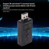 7.1 Channel USB External Sound Audio Adapter Laptop PC Sound Built in Amplifier and Volume Controls with 3.5MM Ports and Microphone for Wins/for Android view 2