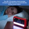 Digital AM/FM Weather Band Alarm Clock Radio with NOAA Weather Alert, Emergency Light and Built-in Flashlight view 2