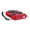 JENSEN JEP-100 Portable AM/FM Weather Band Radio with Flashlight, Compact Size Emergency Radio, Receives Broadcast by NOAA on All 7 Weather Band Frequencies view 3