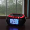 Jensen JEP-725 Digital AM/FM Weather Band Alarm Clock Radio with NOAA Weather Alert and Top Mounted Red LED Alert Indicator Ring view 4
