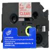 LM Tapes - Premium 1/4" (6mm) Red on Clear Compatible TZe P-Touch Tape for use with Brother PT-1400, PT1400 Label Maker Includes Tape Size/Color Guide. view 2