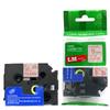 LM Tapes - Premium 1/4" (6mm) Red on Clear Compatible TZe P-Touch Tape for use with Brother PT-1400, PT1400 Label Maker Includes Tape Size/Color Guide. view 3
