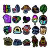 100 PCS Cool Stickers Pack,Vinyl Waterproof Sticker for Laptop, Water Bottles,Computer,Phone, Stickers for Kids Teens Adults (Neon Stickers) view 4