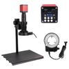 TYZK Microscope Kit 48MP 4K USB HDMI Digital Video Microscope Camera Set 180X 130X C-Mount Monocular Microscope Microscope Lens Adapters (Color : 13MP Middle Bracket) view 1