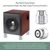 Tertullus 4pcs Aluminum Speaker Isolation Feet Sound Isolation Maglev Feet Speaker Stand Turntable Feet (48mm42mm) view 4