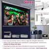 Elite Screens VMAX 3 Tab-Tensioned Series, 110-INCH 16:9, Motorized Projector Screen for Ultra/Standard/Short Projectors Movie Home Theater, VMAXT110XWH3 view 4